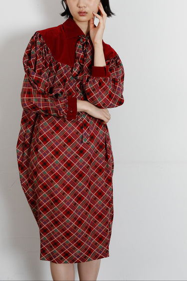 1981s Yves Saint Laurent rive gauche Printed Dress