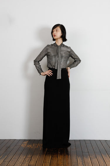 1970s Printed Blouse