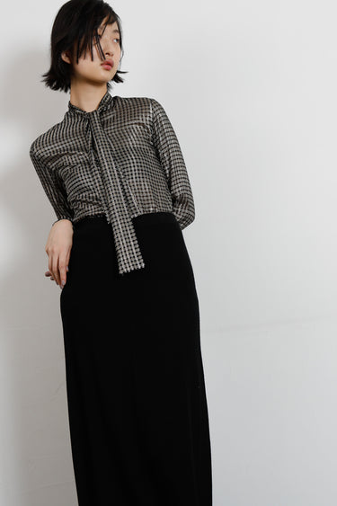 1970s Printed Blouse