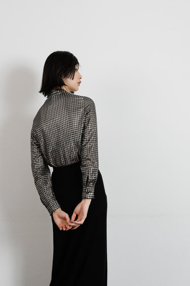 1970s Printed Blouse