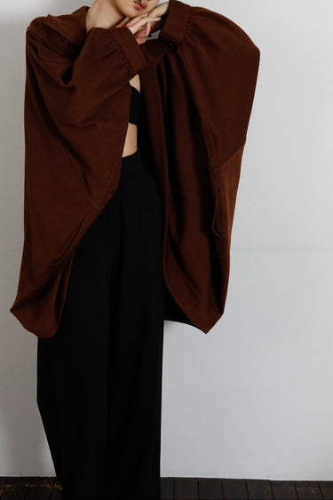 Yves Saint Laurent rive gauche Cape Coat