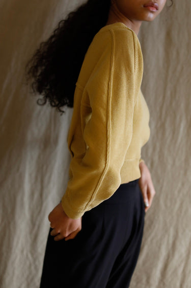 ALAÏA Yellow Knit　