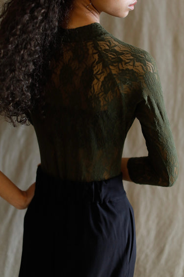 Gianni Versace Lace Tops