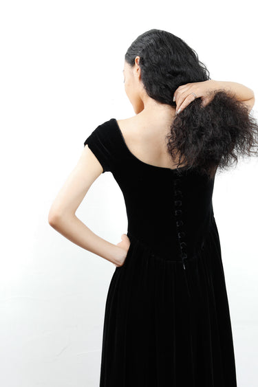 LAURA ASHLEY Velvet Dress