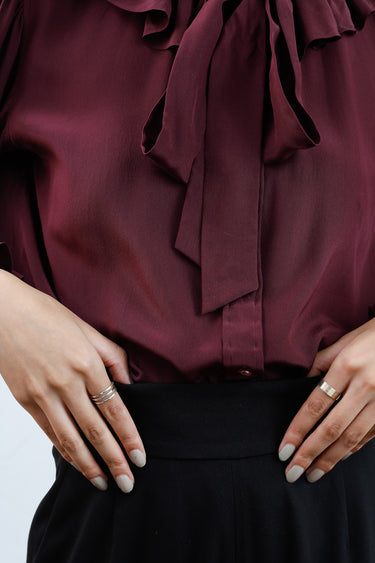 Yves Saint Laurent rive gauche Silk Blouse