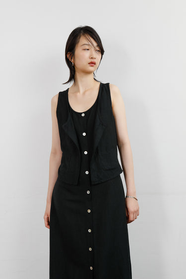 1990s Black Dress