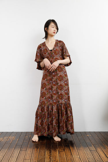1970s PAT FARRELL Long Dress