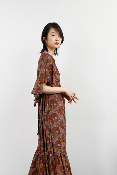 1970s PAT FARRELL Long Dress