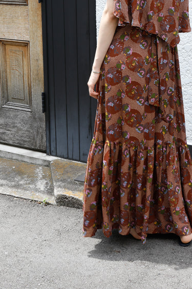1970s PAT FARRELL Long Dress