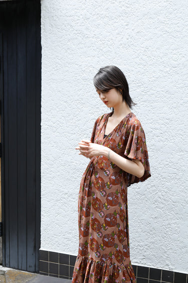 1970s PAT FARRELL Long Dress