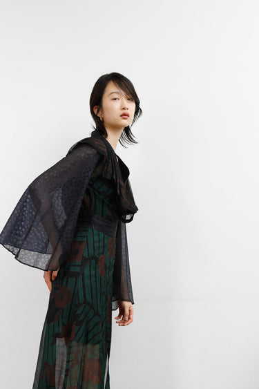 1969 Ossie Clark Printed Dress