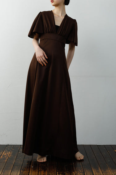 1970s London Long Dress