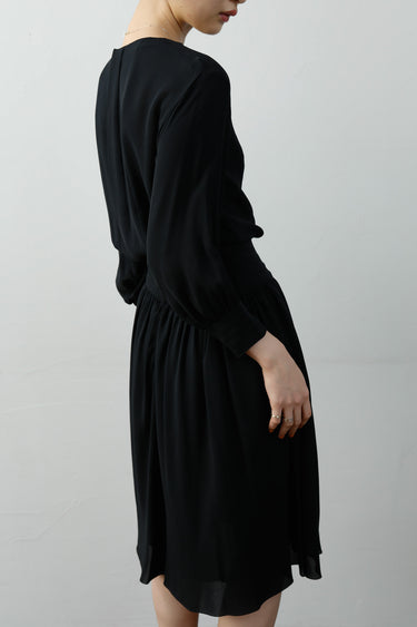 1980s CHANEL Silk Chiffon Dress