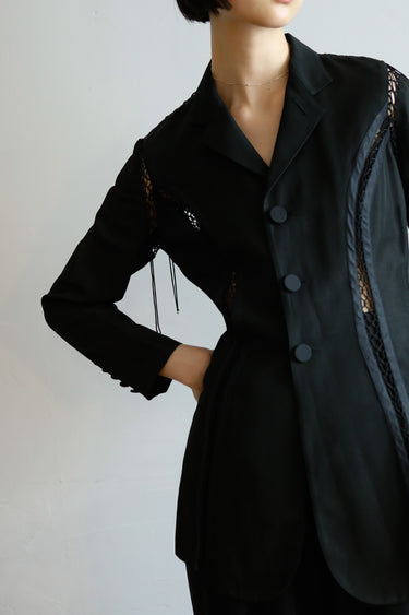 1994s Jean Paul Gaultier Lace up Jakcet