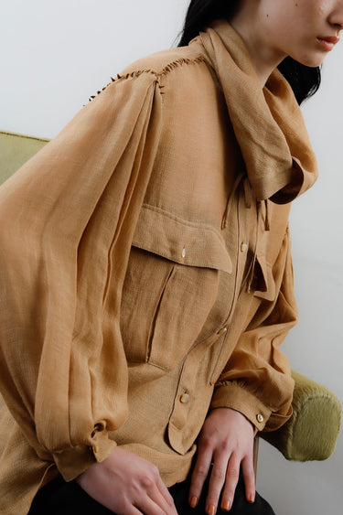 Claude Montana Silk Blouse