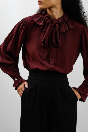 Yves Saint Laurent rive gauche Silk Blouse