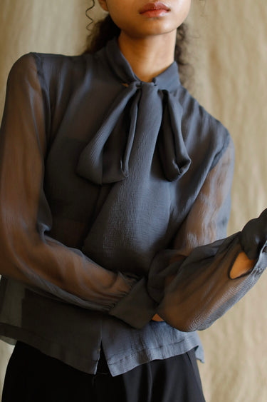 Miss Dior Silk Chiffon Blouse