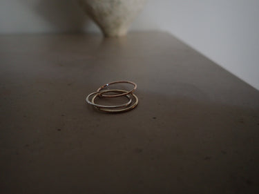 1mm Thin Trinity Ring