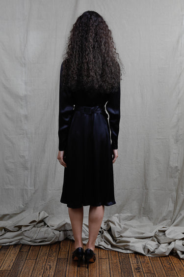 1940s Smocking Embroidery Dress