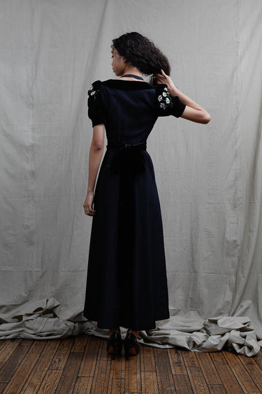 1930s Embroidered Dress