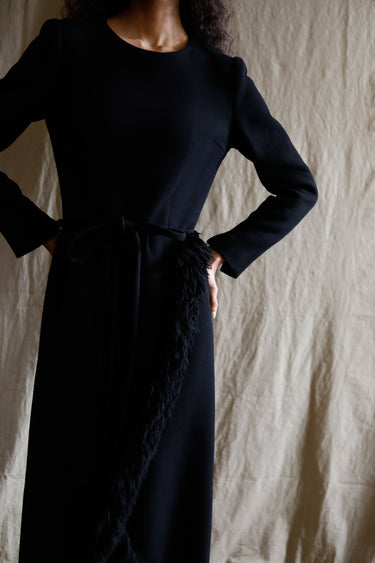 NINA RICCI Fringe Dress