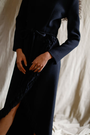 NINA RICCI Fringe Dress