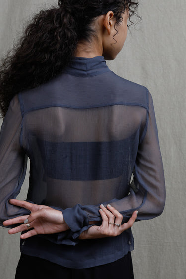 Miss Dior Silk Chiffon Blouse